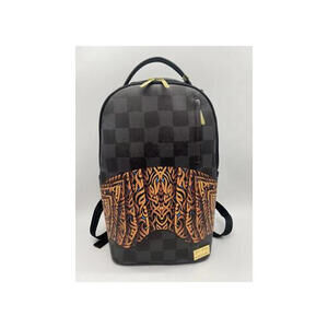 Sprayground Unisex Diaa Allam Sharks In Paris Black Dlxsv Backpack